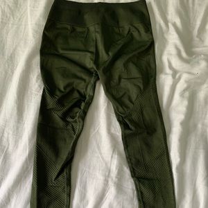 Army Green Fabletics Leggings